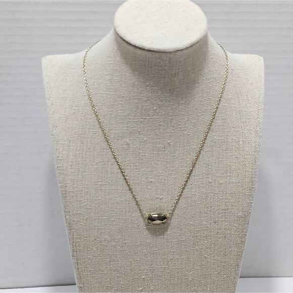 Kendra‎ Scott Gold and Pyrite Elisa Necklace - Picture 2 of 5